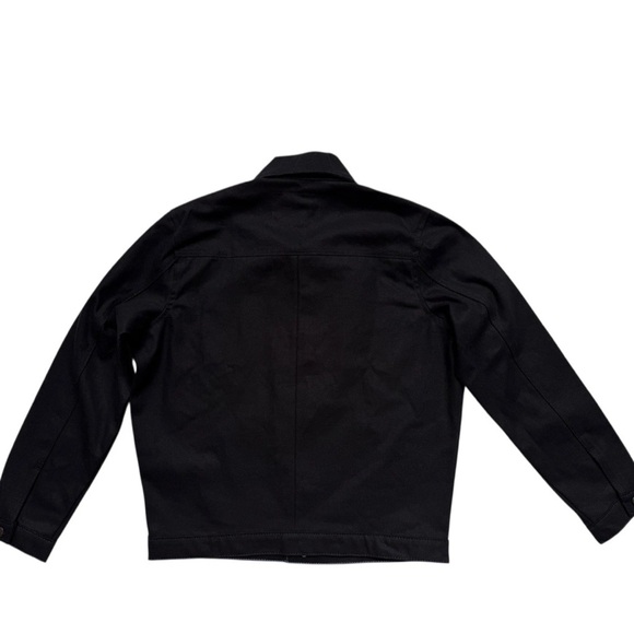 Delta Blue Black Canvas An American Original Mens Jacket Sz Small - Picture 5 of 8